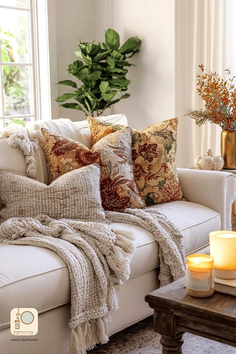 Swap Out Throw Pillow Covers, Not the Pillows