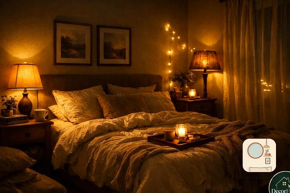 Swap Overhead Lighting for Warm Lamps