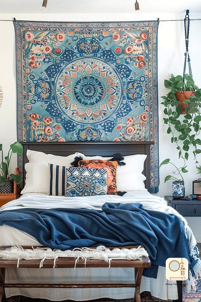 Tapestry as a Statement Wall