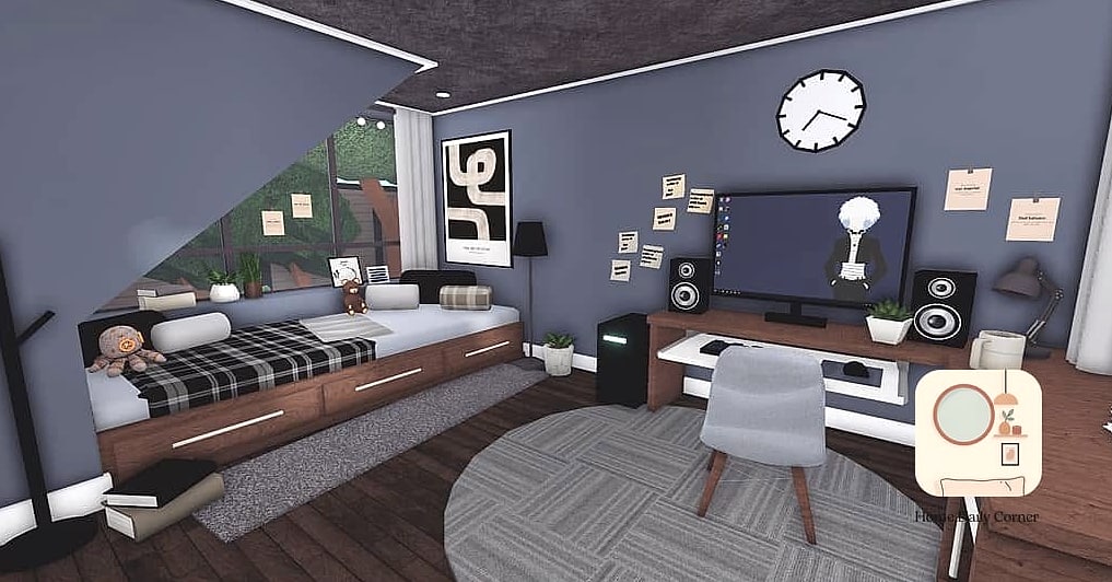 18 Bloxburg Bedroom Ideas Designs You Need to See Right Now 18 Teen Study Loft Bedroom