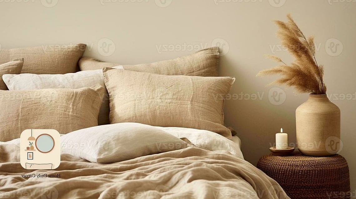 Textured Linen Bedding
