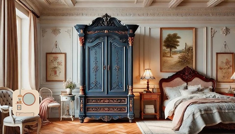 Traditional Armoire-Style Cupboard