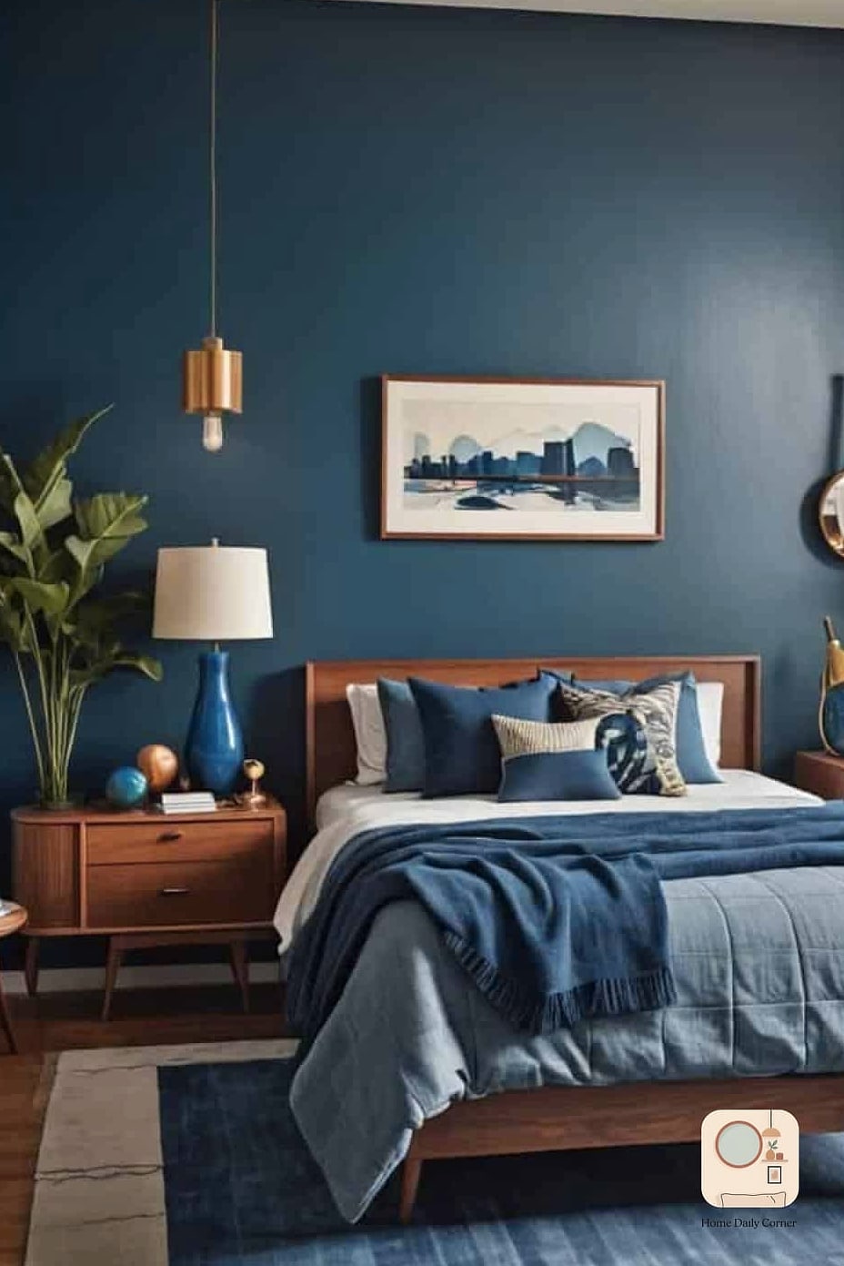 Try a Blue Gallery Wall