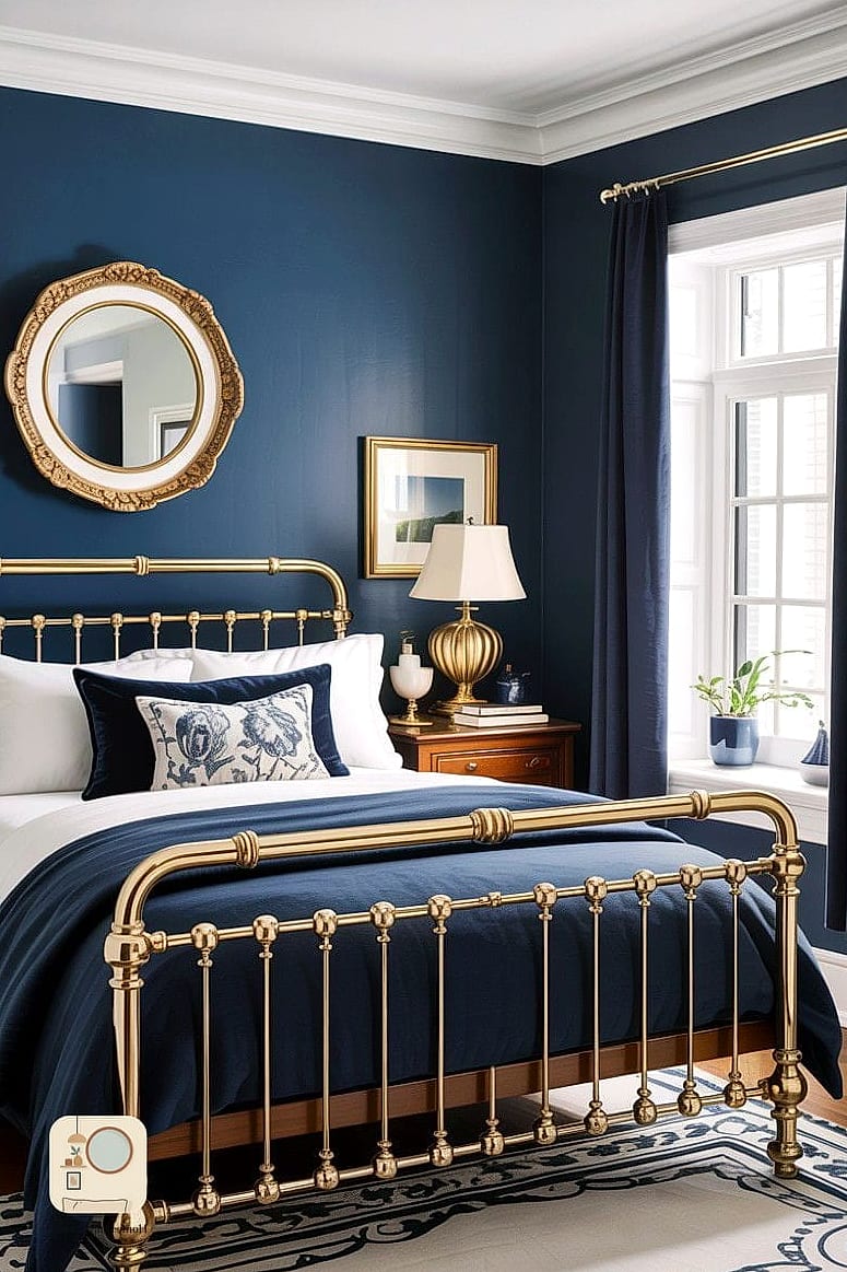 Try Blue and Brass Together