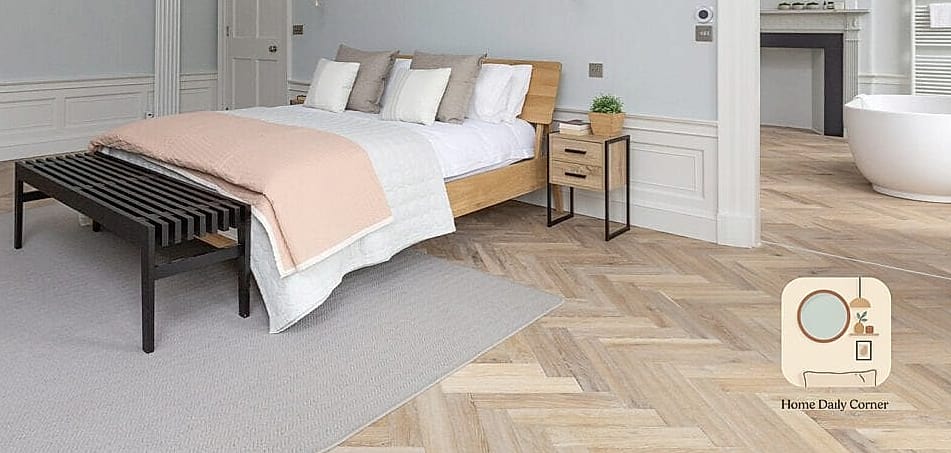 Try a Herringbone or Chevron Wood Accent Wall