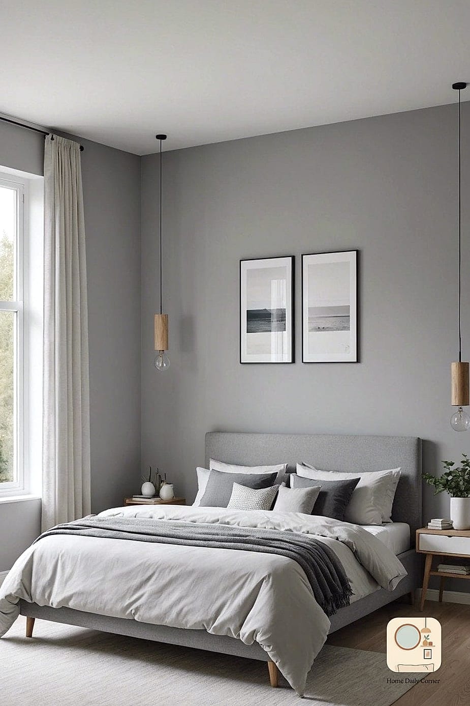 Two-Tone Grey Walls