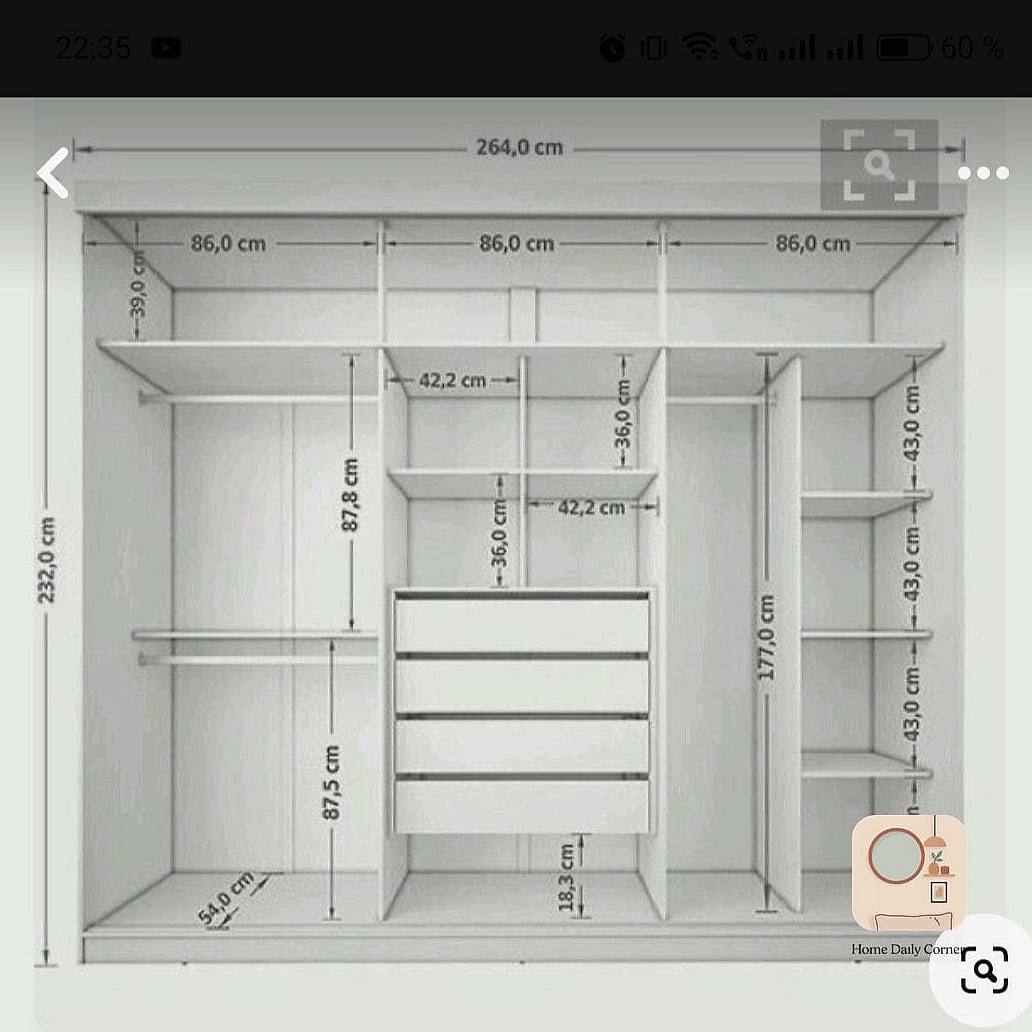 Under-Bed Cupboard Drawers