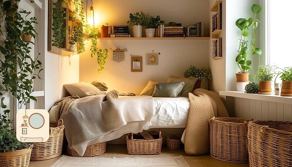 Use Baskets Instead of Bins for Open Storage