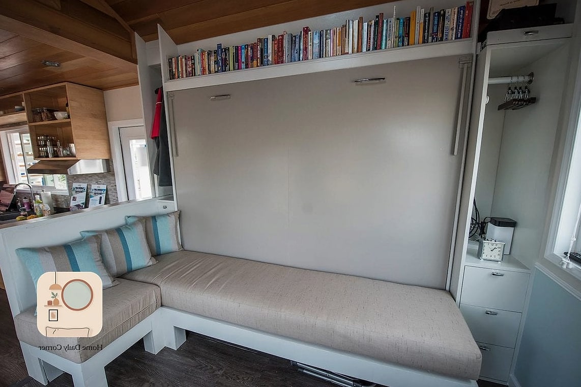 Use a Fold-Down or Wall-Mounted Desk