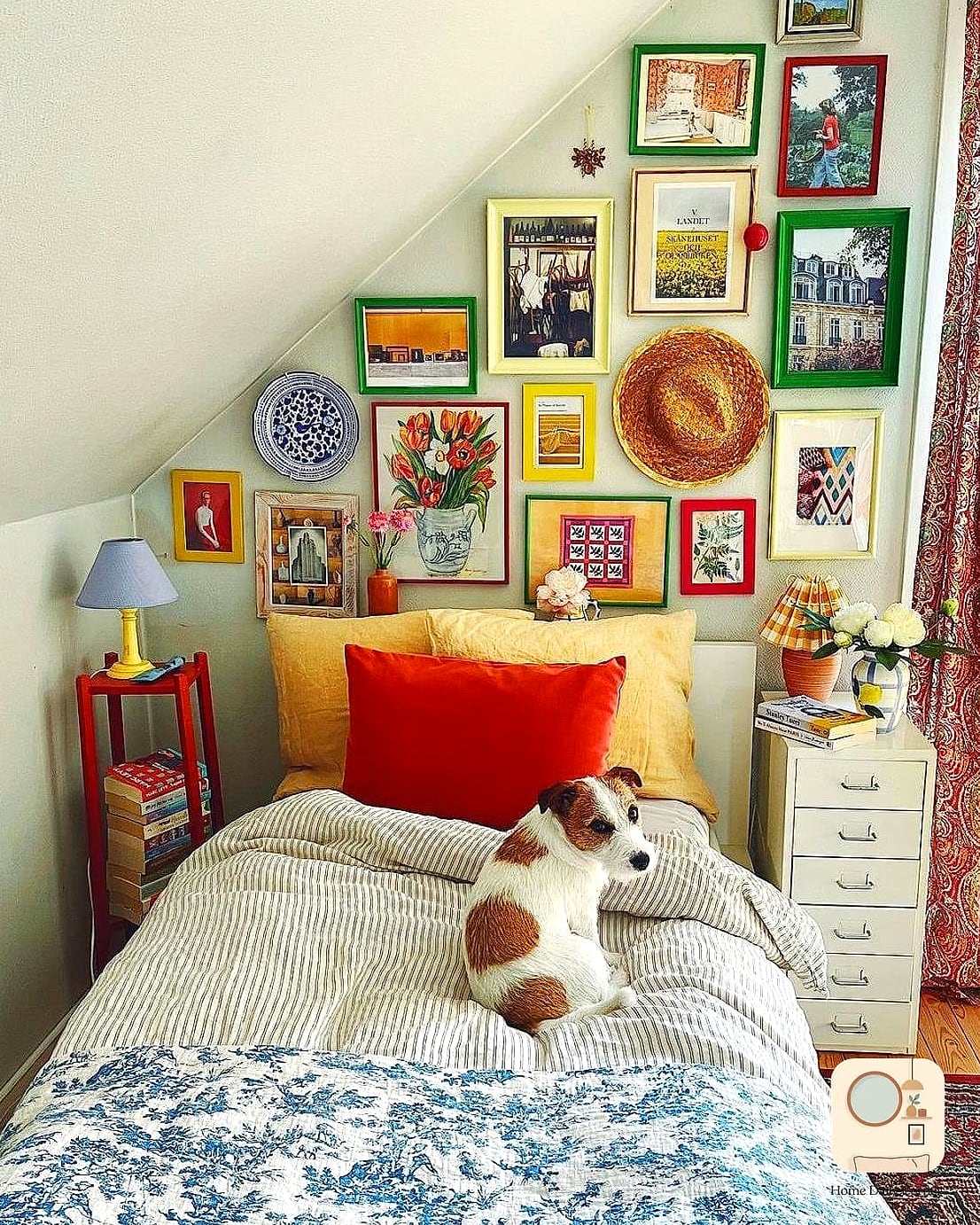 Use a Gallery Wall Instead of One Large Piece