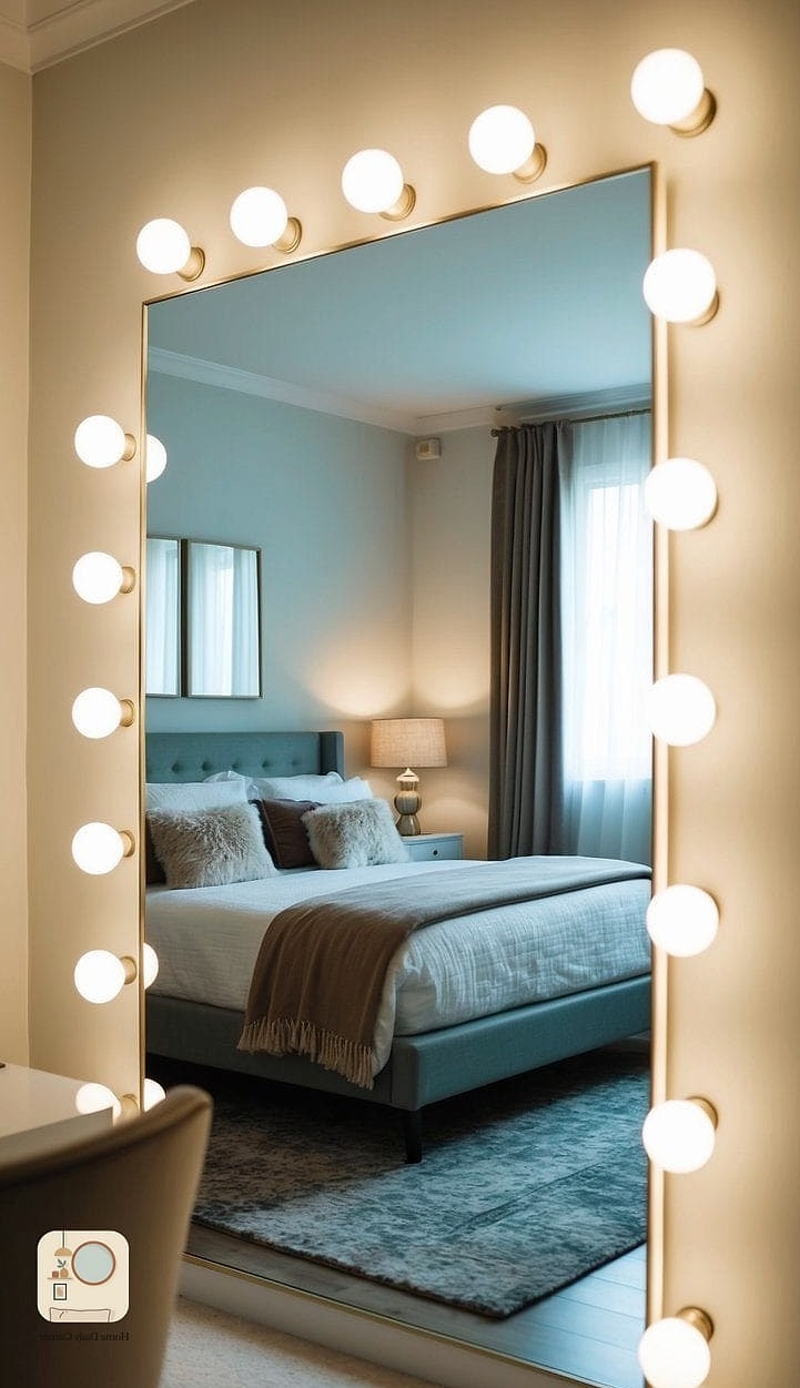 10 Bedroom Ideas For Small Rooms Ideas to Upgrade Your Home This Weekend 6 Use a Mirror to Bounce Light Around