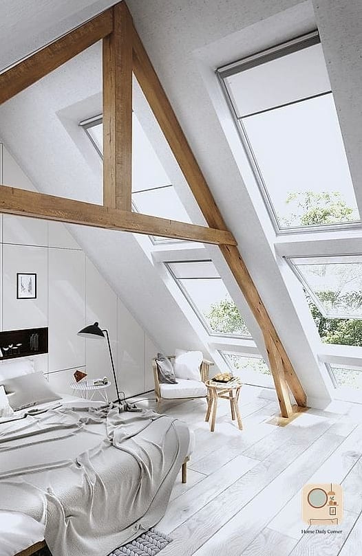 13 Attic Bedroom Ideas Designs That Maximize Style and Function 6 Use a Neutral Color Palette to Open Up the Space