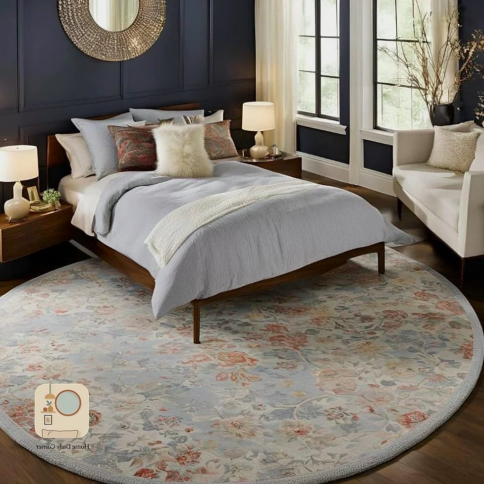 27 Creative Small Bedroom Ideas Ideas You Haven't Seen Before 27 Use a Rug to Define the Bed Area