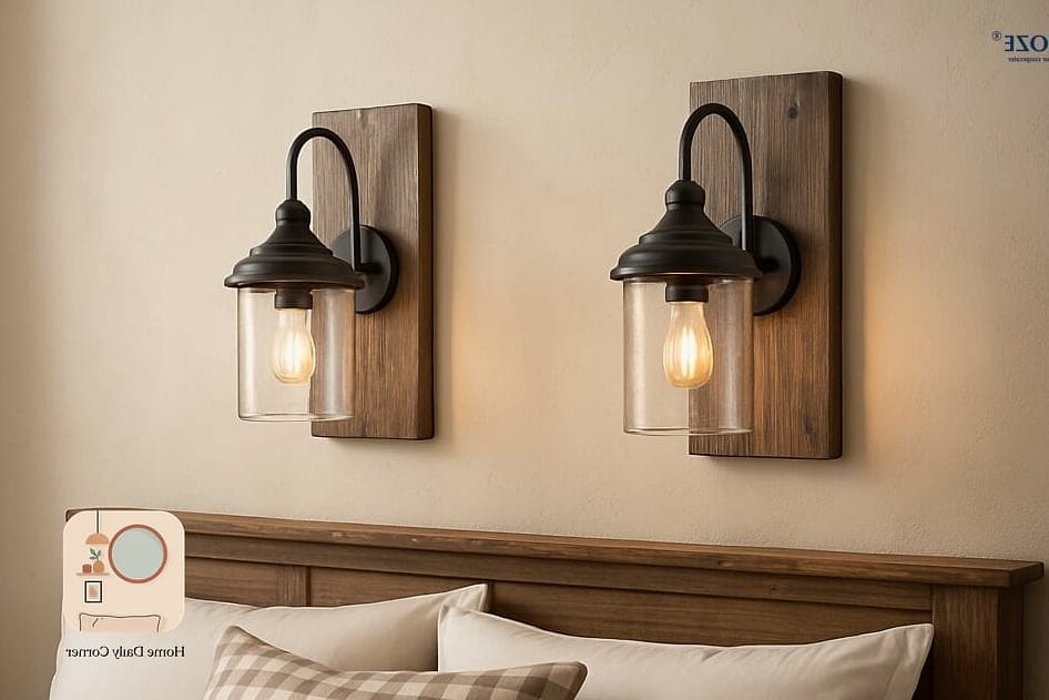 Use Vintage-Style Sconces for Layered Lighting
