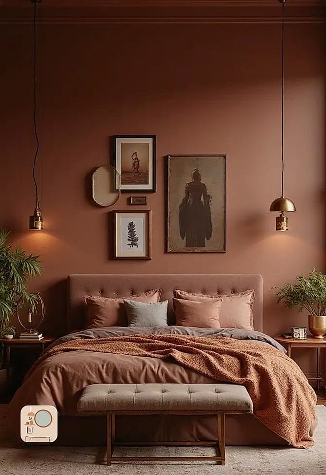 21 Warm Bedroom Ideas to Steal From Interior Designers 8 Use Warm Metal Accents Like Brass or Bronze