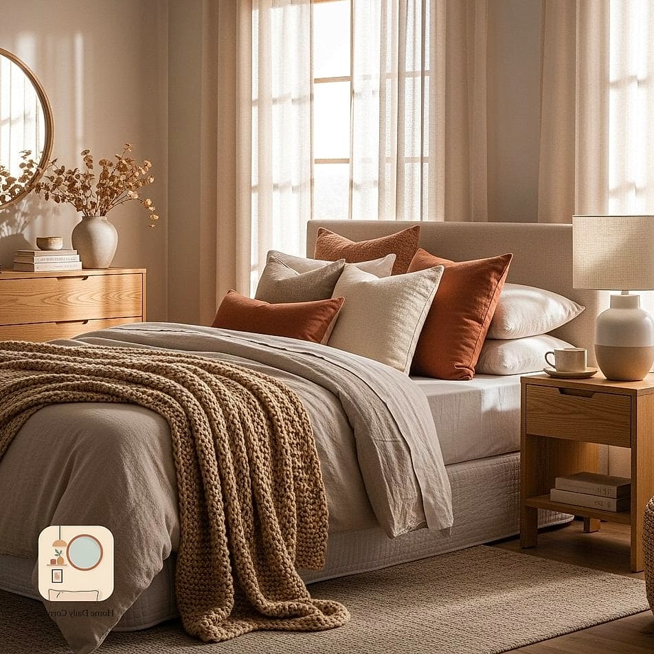 7 Bedroom Decor Cozy Ideas Perfect for Every Home Style 7 Use a Warm, Grounded Color Palette