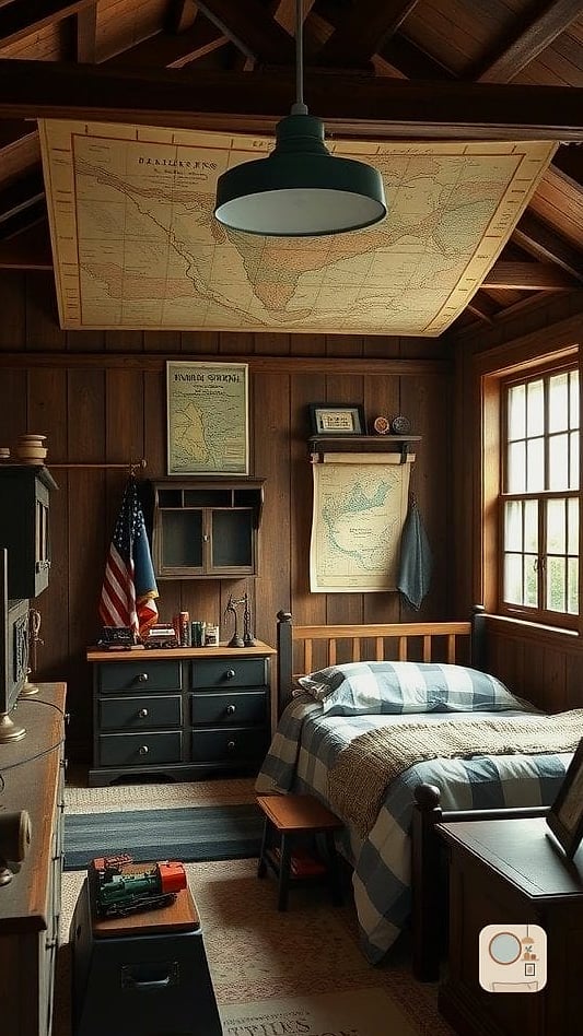 Vintage Map and Travel Theme