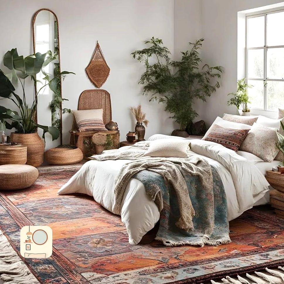 Vintage Rug as Wall Art