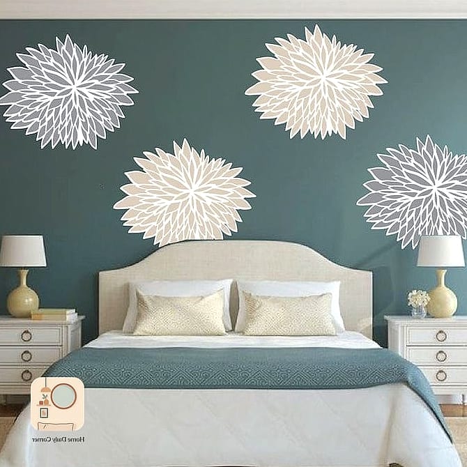 22 Stunning Bedroom Wall Decor Ideas Ideas for Every Budget 20 Wall Decals or Removable Stickers