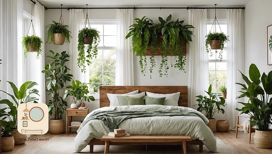 22 Stunning Bedroom Wall Decor Ideas Ideas for Every Budget 14 Wall-Mounted Plant Shelves