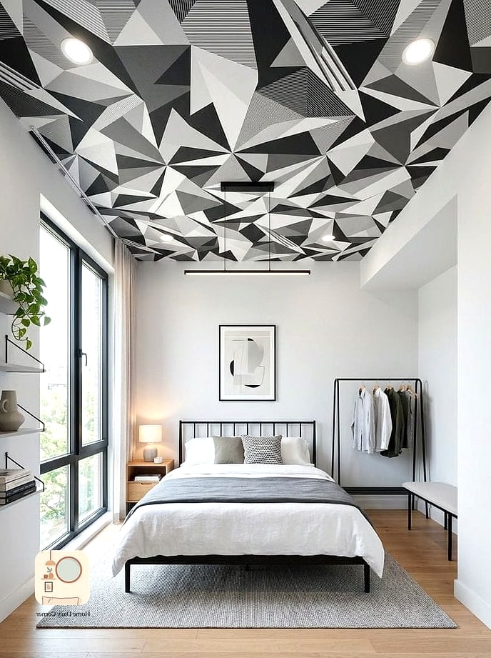 Wallpaper Ceiling and Wall Combo