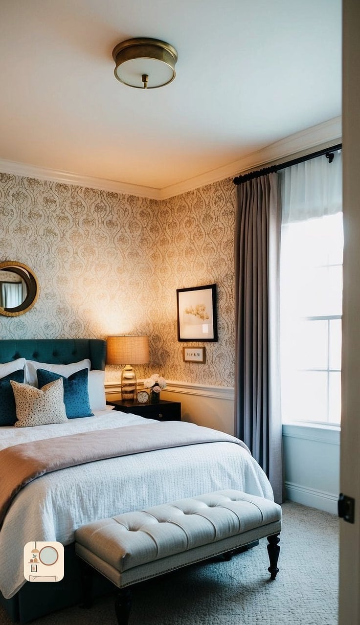 Wallpaper on One Accent Wall