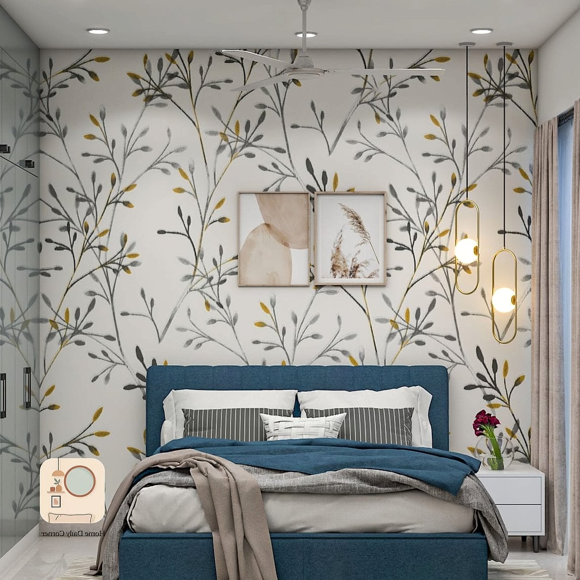 Wallpaper on a Single Accent Wall