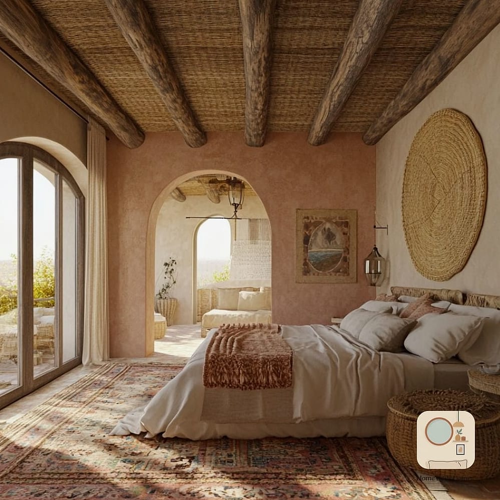 30 Cozy Bedroom Inspiration Boards You'll Want to Copy 29 Warm Mediterranean Bedroom