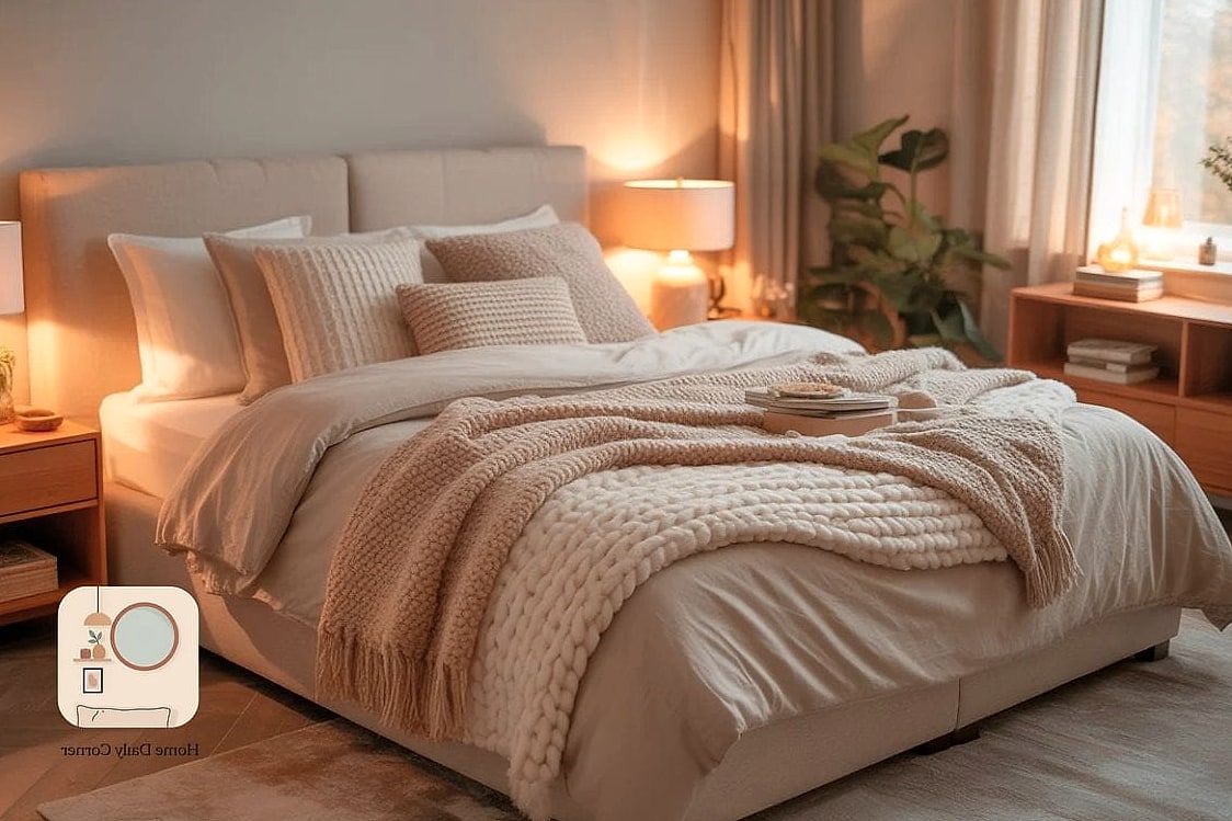 30 Cozy Bedroom Inspiration Boards You'll Want to Copy 31 Warm Minimalist with One Statement Piece