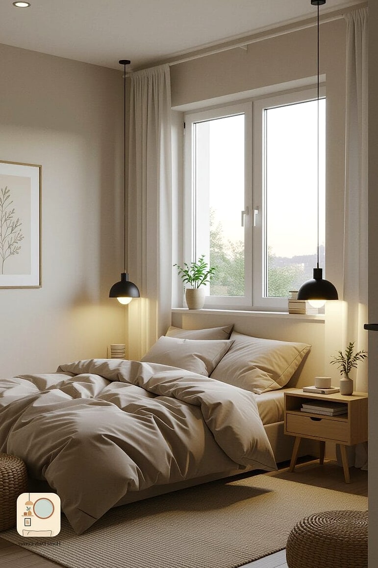 10 Small Master Bedrooms Decor Inspiration Boards You'll Want to Copy 2 The Warm Minimalist Board