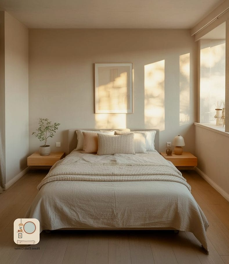 Warm Minimalist with Natural Wood Tones