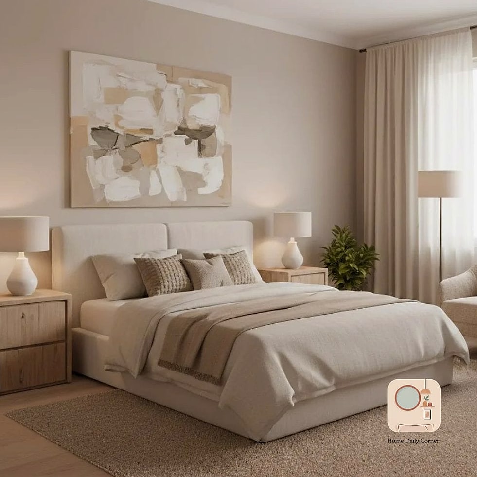 Warm Neutral Color Drenching