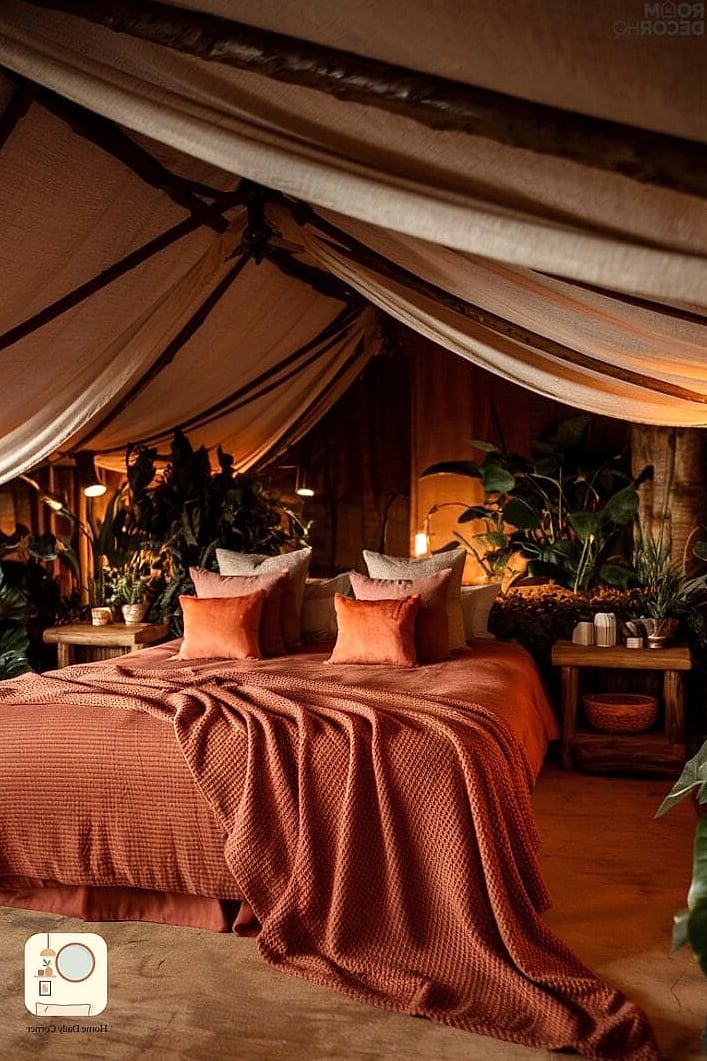 Warm Terracotta or Clay Color Palette