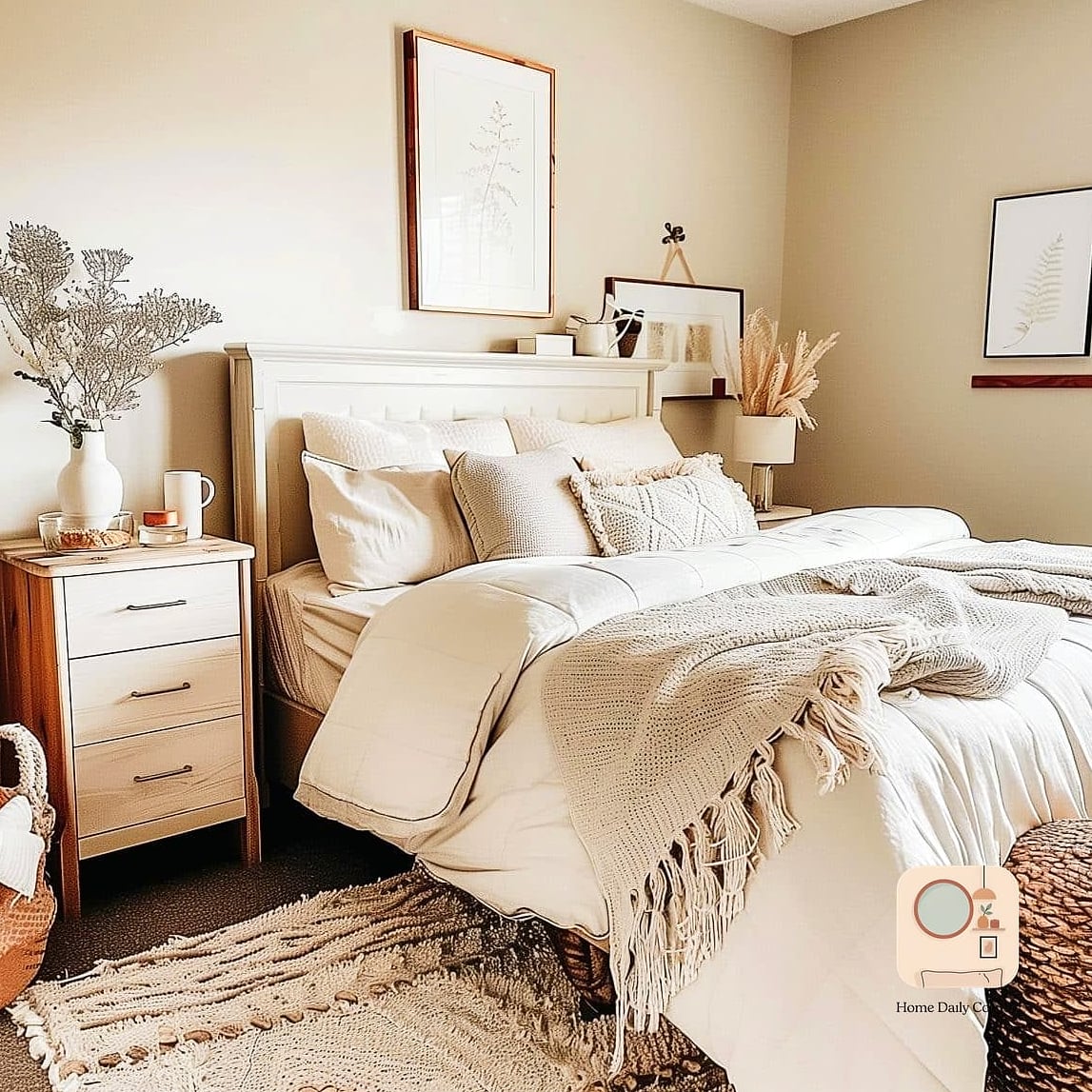 Warm White Walls Instead of Stark White