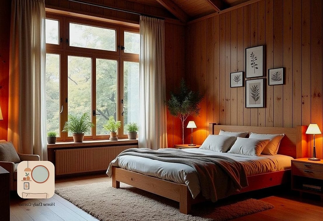 Warm Wood Tones for a Grounded Look