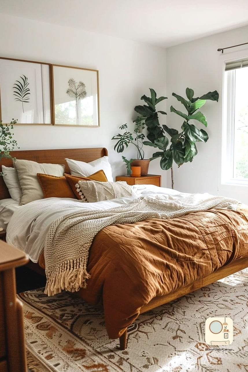 Warm Wood Tones on Furniture