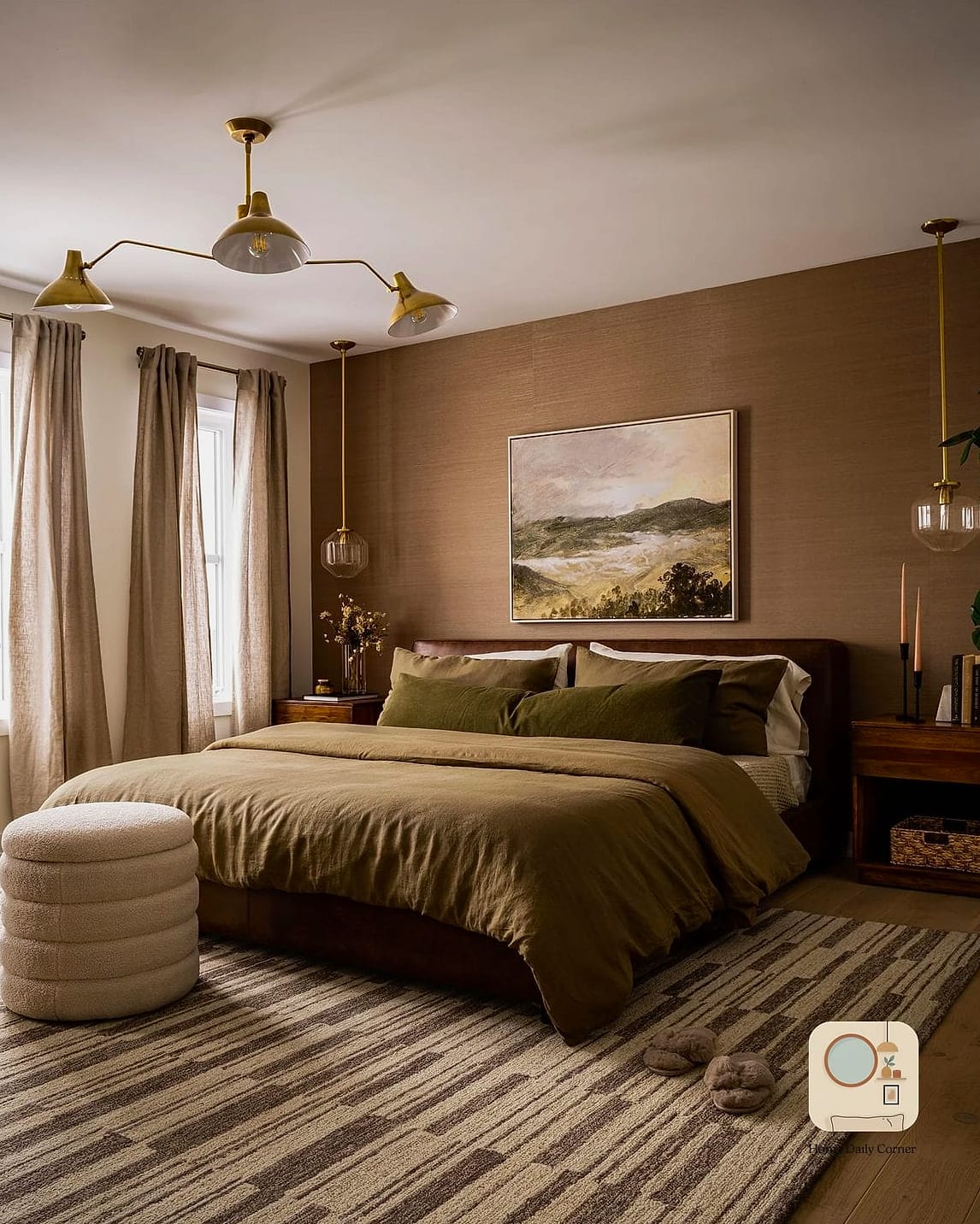 Warm Wood Tones on Furniture