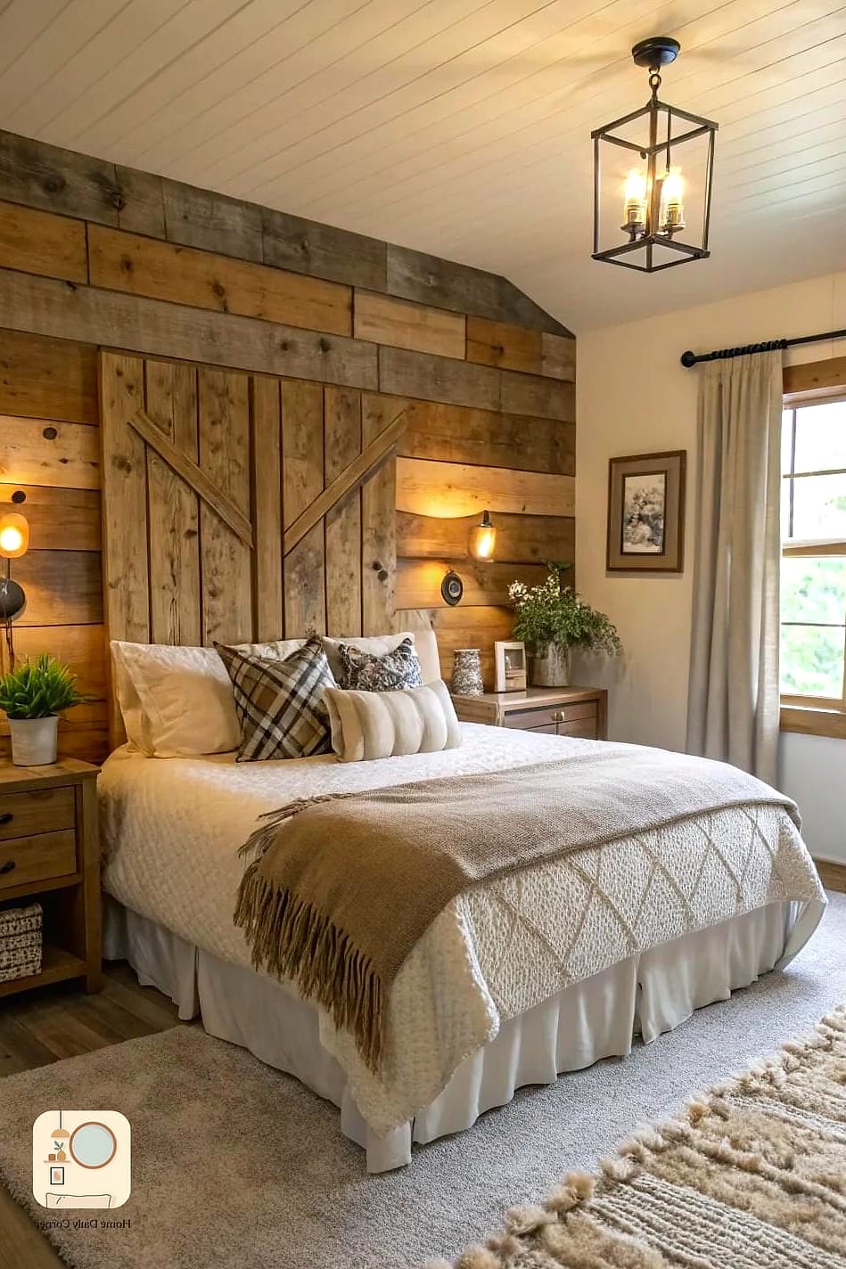 23 Farmhouse Bedroom Ideas Looks We're Obsessed With This Year 19 Wood Plank Flooring