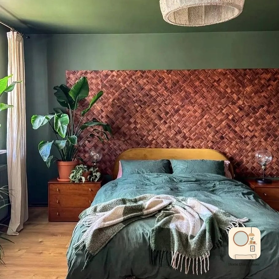 17 Cozy Bedroom Ideas Designs You Need to See Right Now 11 Woven Headboard in Rattan or Cane