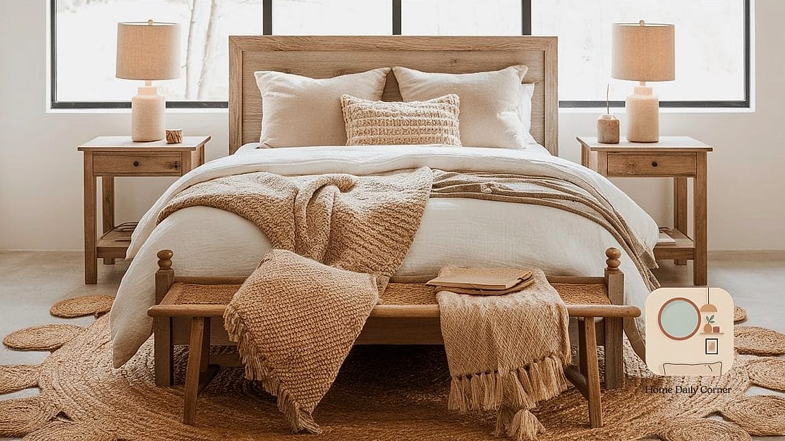 Woven Jute Area Rug