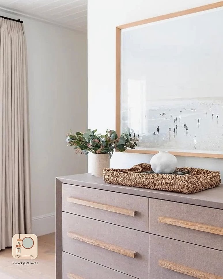 Woven Wall Hanging as a Backdrop